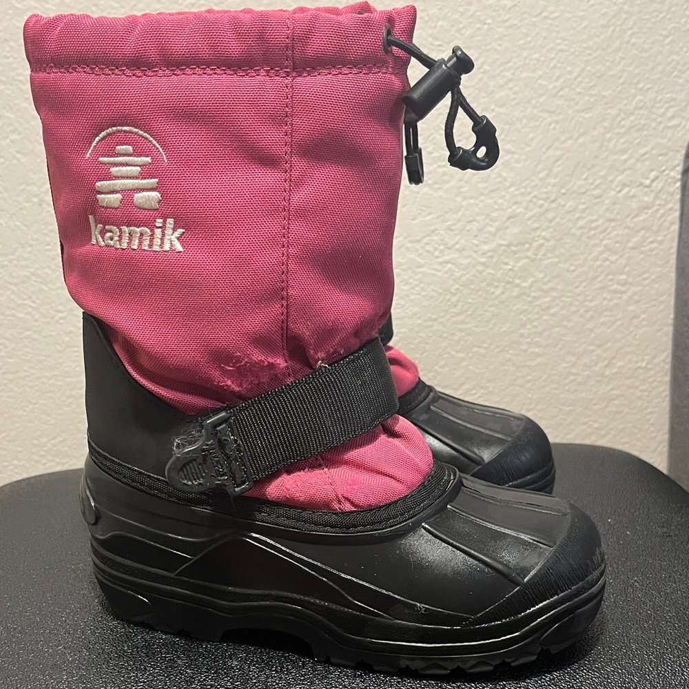 Girls size 1 Kamik Winter Boots